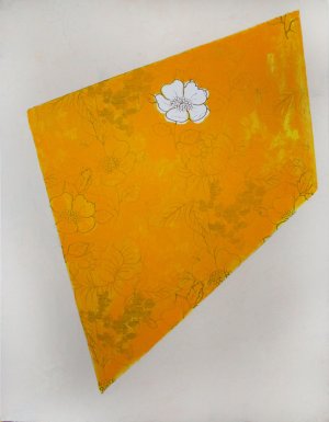 Suprematist Yellow Rectangle. Suprematism from Euroshop series. 2018.