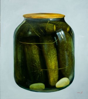 Once upon a time in the kitchen. Cucumbers, 2019.