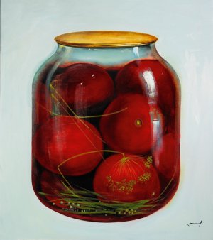 Однажды на кухне. Помидоры, 2019.