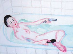 White bath, 2019.