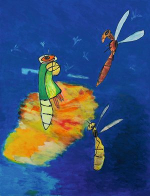 Cosmic Bees, 2021.