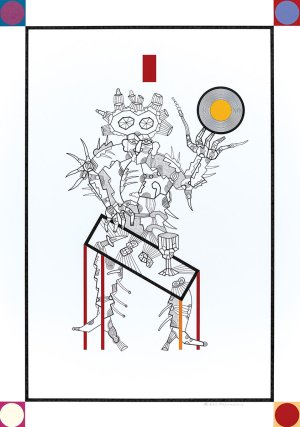 Tarot Cards. I – Мagician, 2021