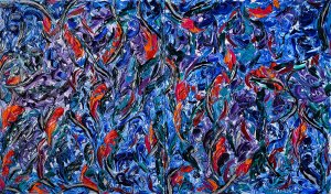 The past. Diptych. 2023