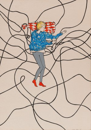 Lying on Wires. From the Fragile Visions Series, 2015