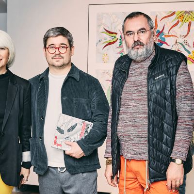 Grand opening of Mikhail Molochnikov exhibition Celestial Wind