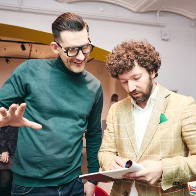 Meeting with the artist Roman Reznitsky